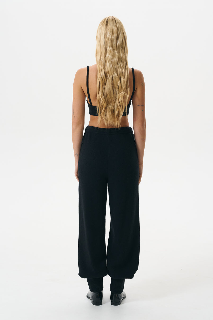 LAMBSWOOL MINI TOP| BLACK