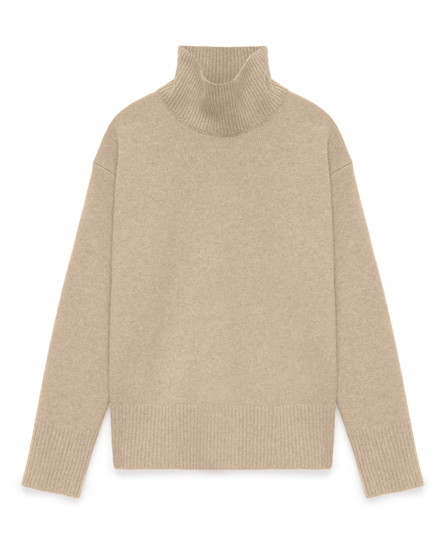Turtleneck Classic Sweater Oat